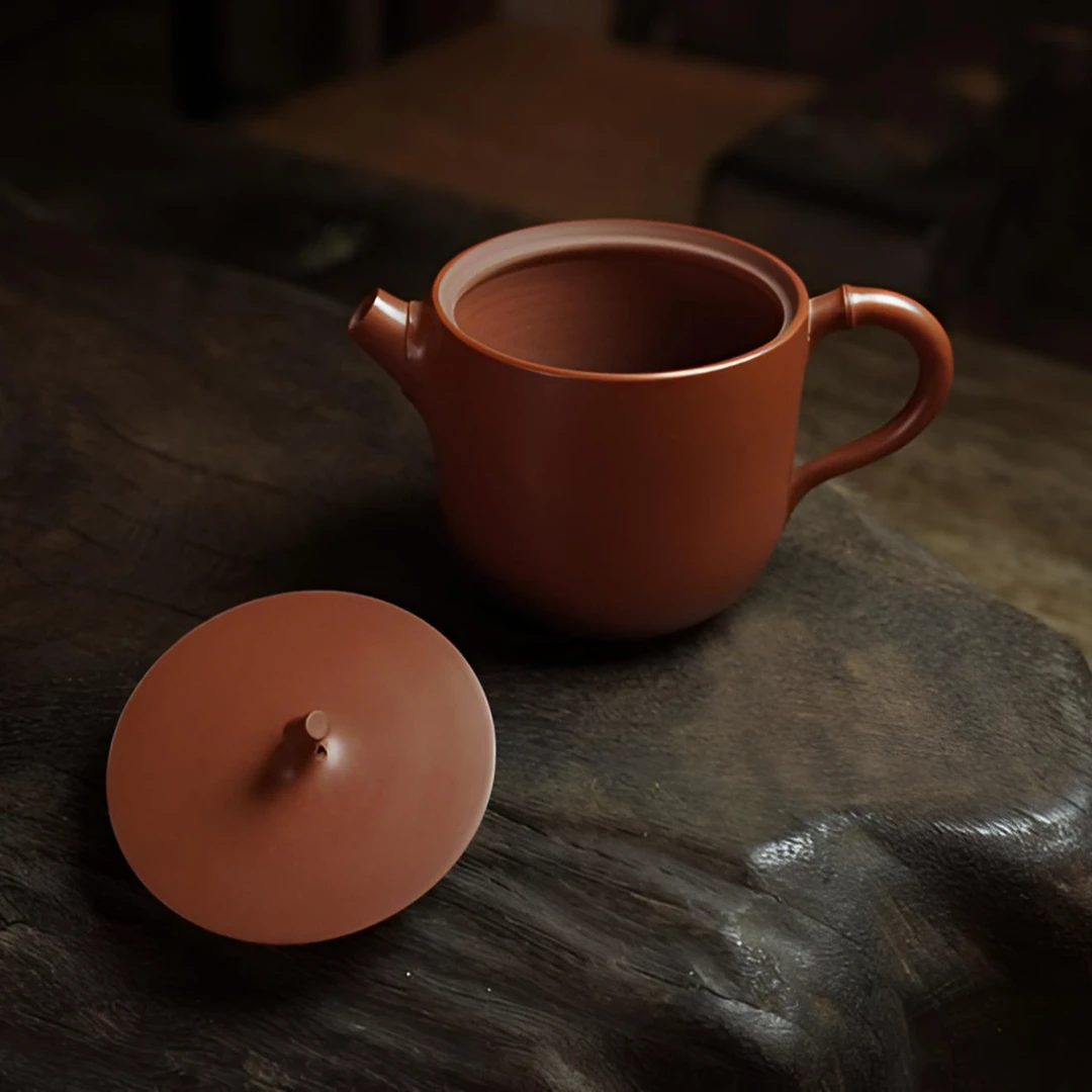 坭兴陶   竹运   市级大师精品纯手工茶壶