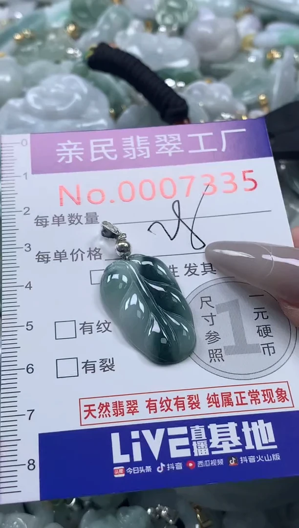 颈饰未镶嵌翡翠7335