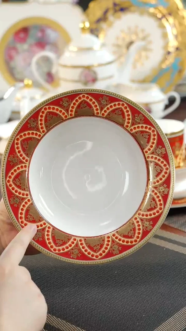 【闪购商品】瓷片8.5英寸草帽盘 2个福利价