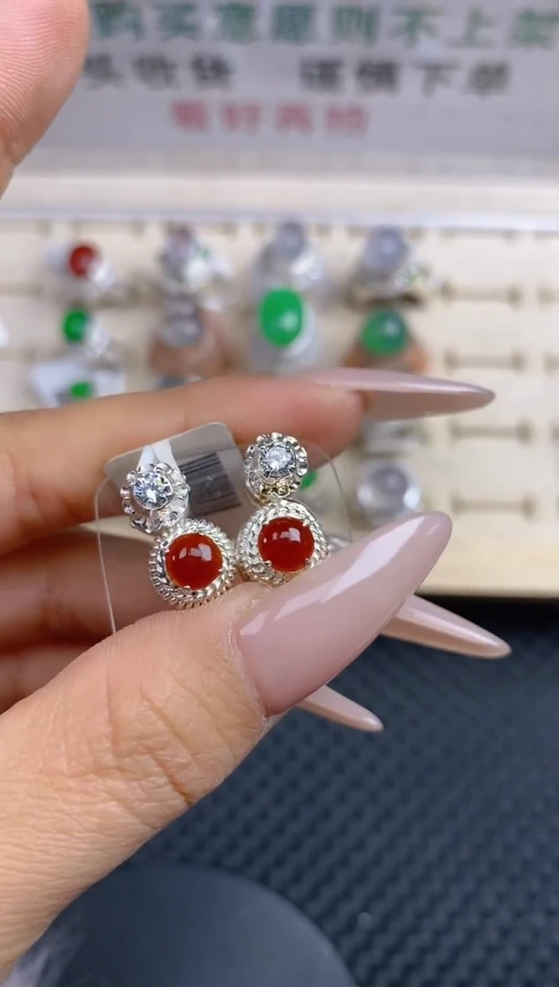 【闪购商品】定制翡翠未镶嵌天然翡翠蛋面66