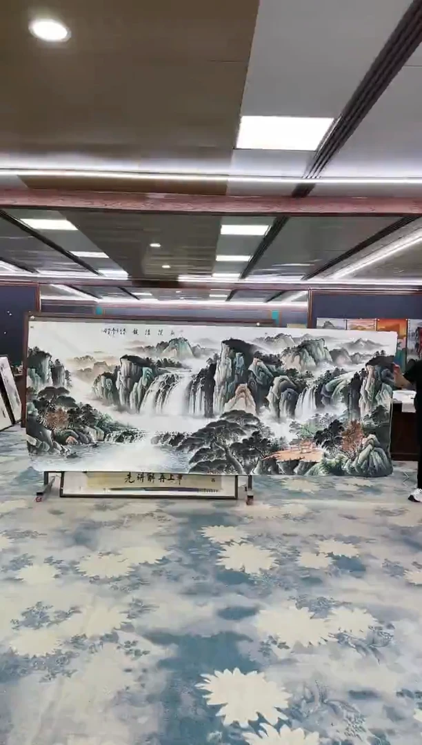 绘画W-邵明义-大丈二-山水国画
