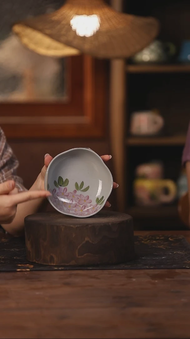 陶瓷景德镇高温釉下手绘陶瓷022