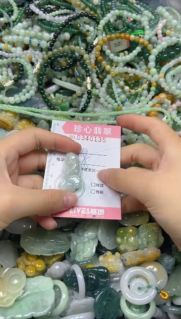颈饰未镶嵌翡翠闪购0340135