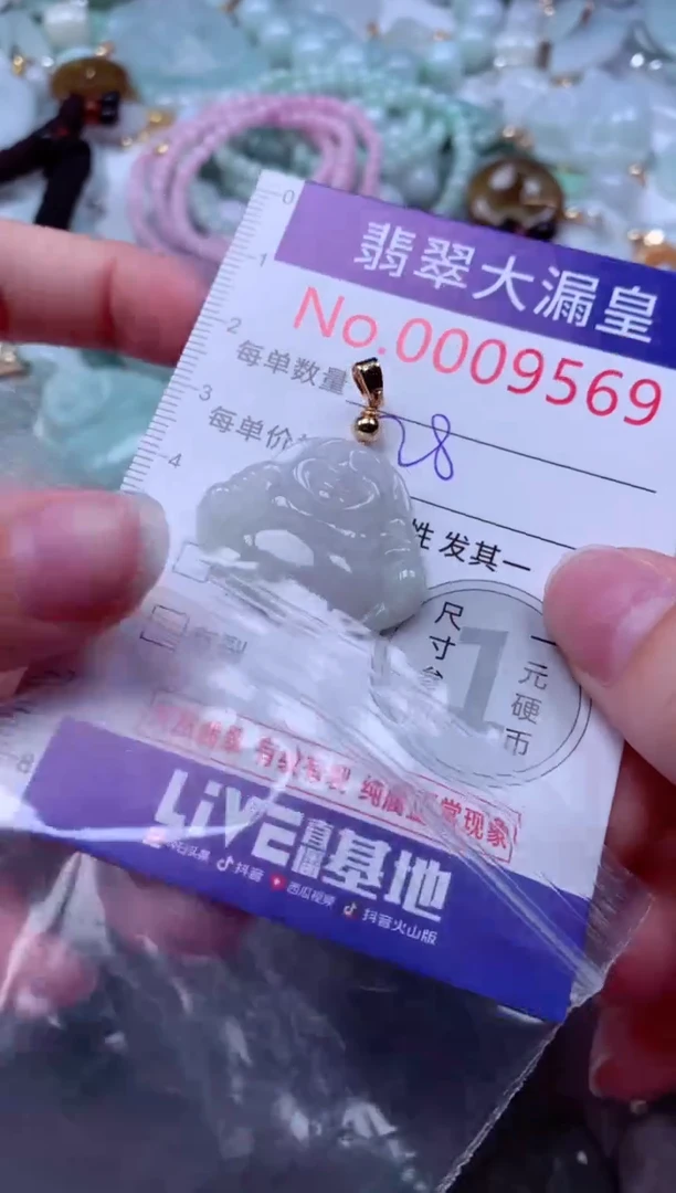 吊坠(不含链)未镶嵌翡翠9569