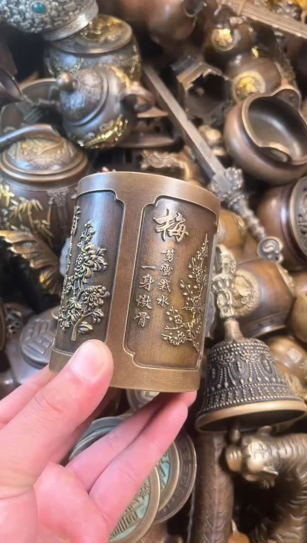 精美铜器点击下单