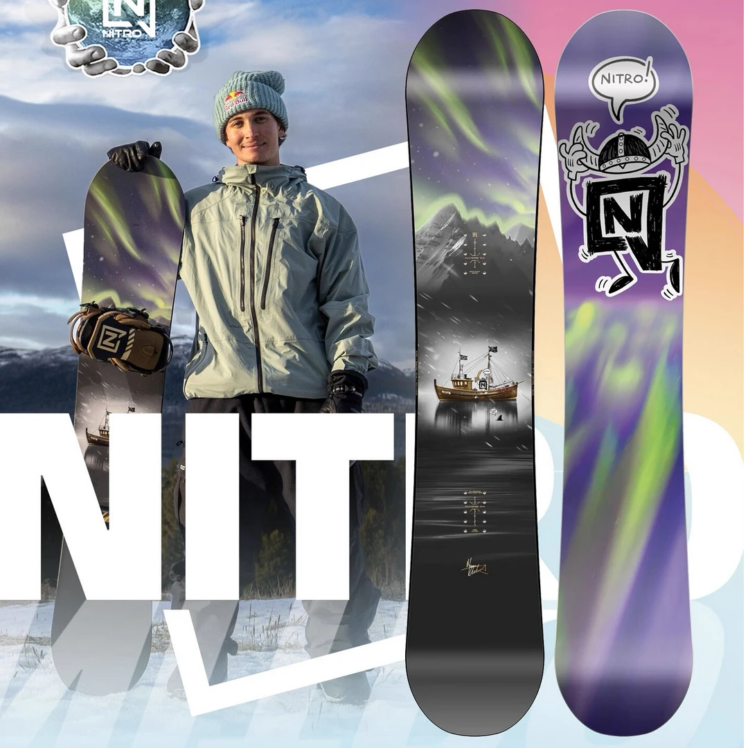 NITRO滑雪板team pro mk马库斯联名全地形2526男款