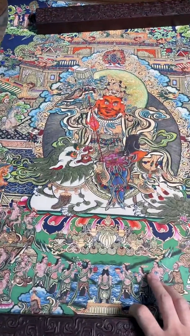 卷轴画天天的唐卡tk160