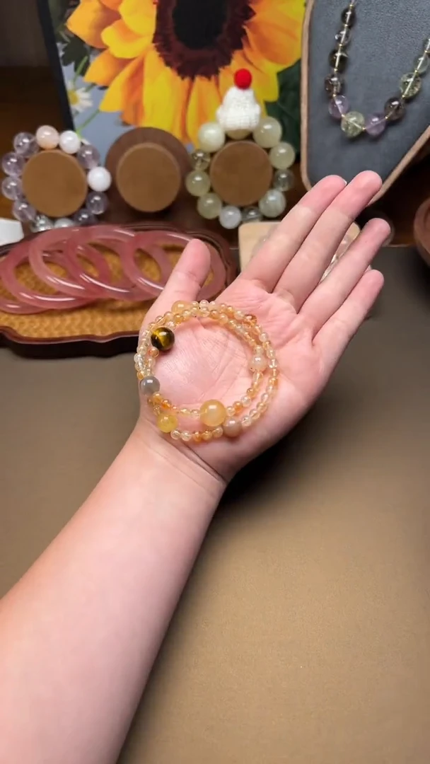 未镶嵌手串水晶1