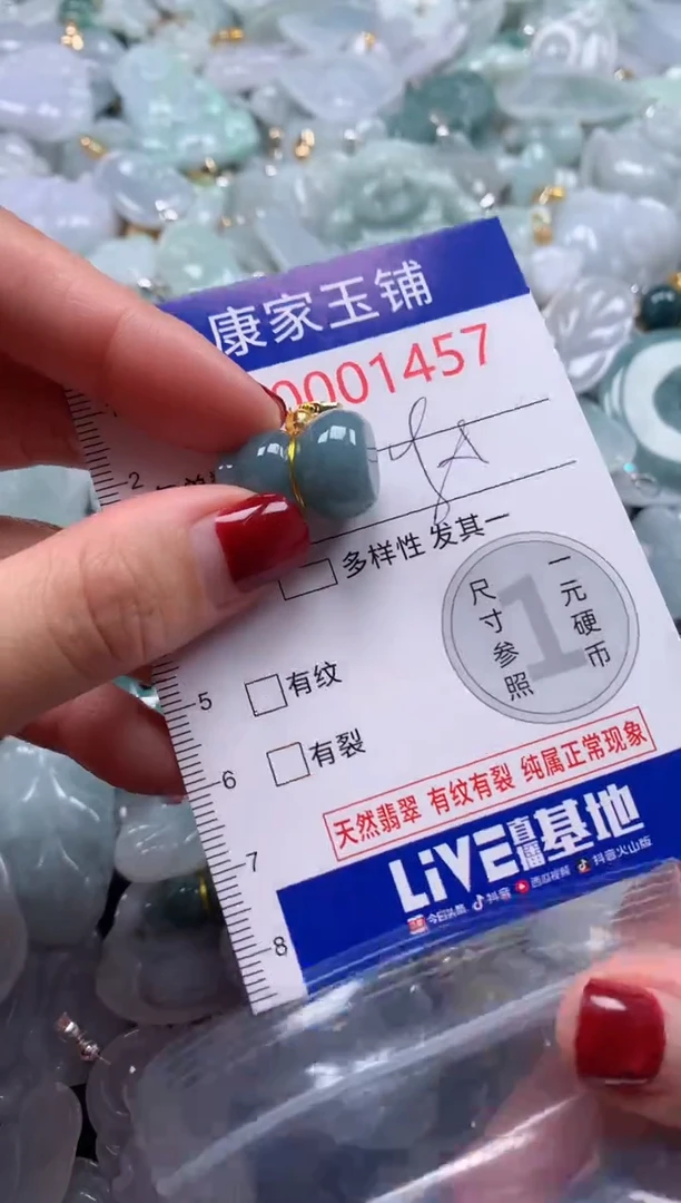 颈饰未镶嵌翡翠1457