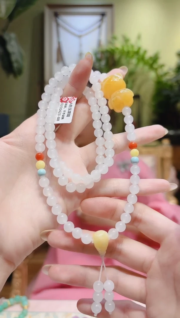 和田玉未镶嵌颈饰和田玉项链A0423-88多样性发货