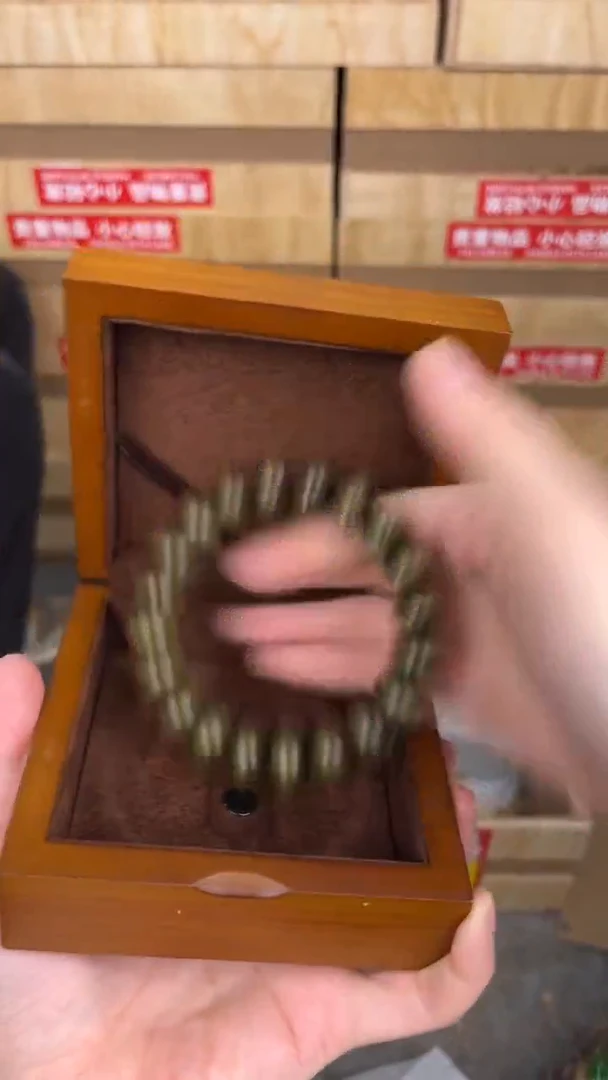品茗文玩阁阴沉金丝楠算盘珠链接@@SP213