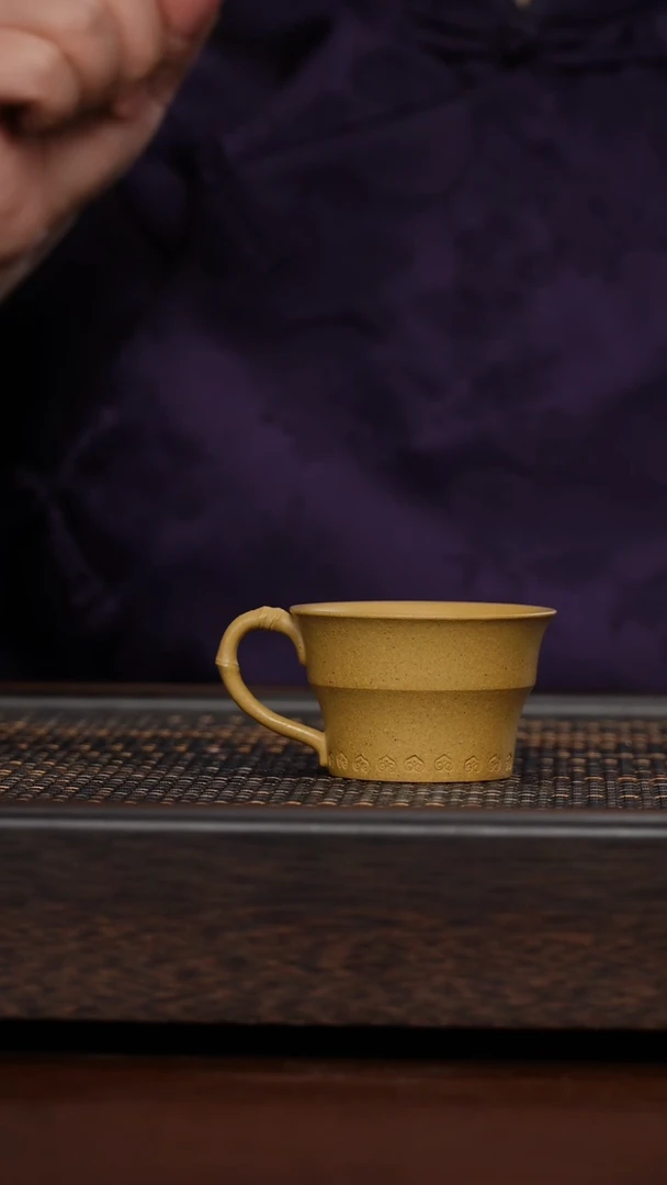 【闪购商品】紫砂茶杯福利紫砂黄手把