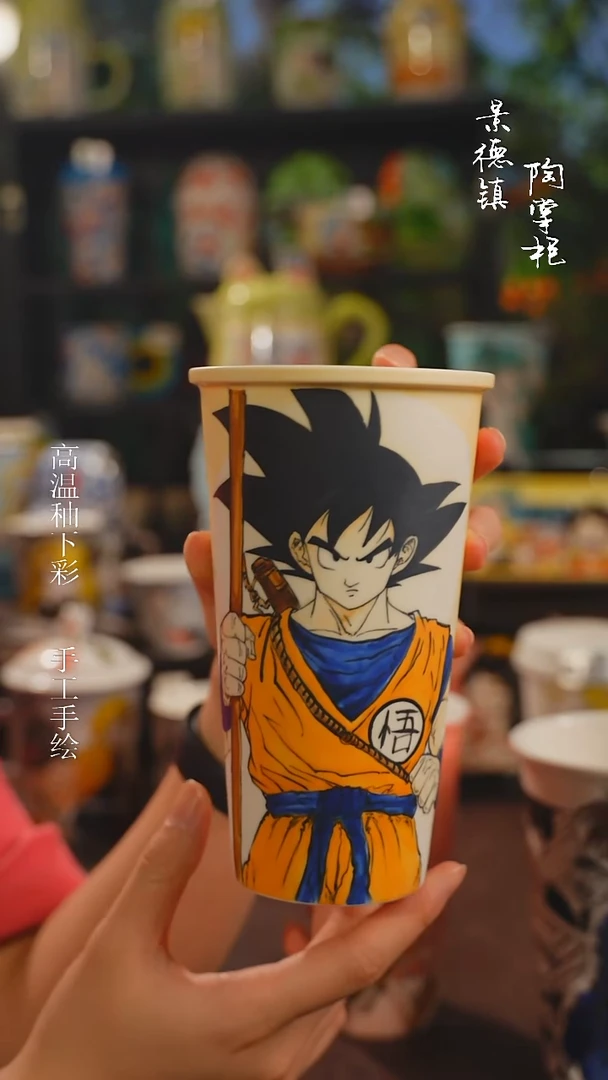 景德镇高温釉下彩纯手工手绘