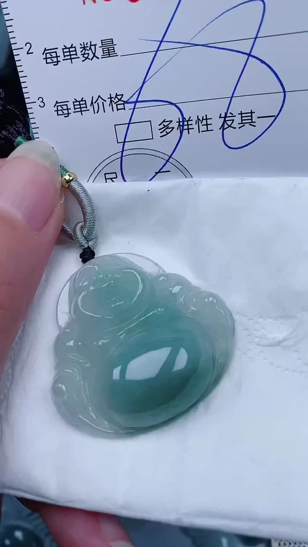 翡翠未镶嵌颈饰00000854