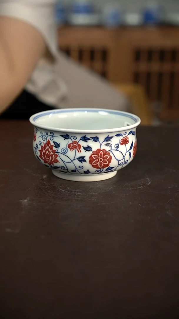 微瑕柴窑微瑕福利 矮炉士杯