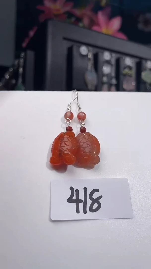 银S925镶嵌耳饰紫晶喜欢拍