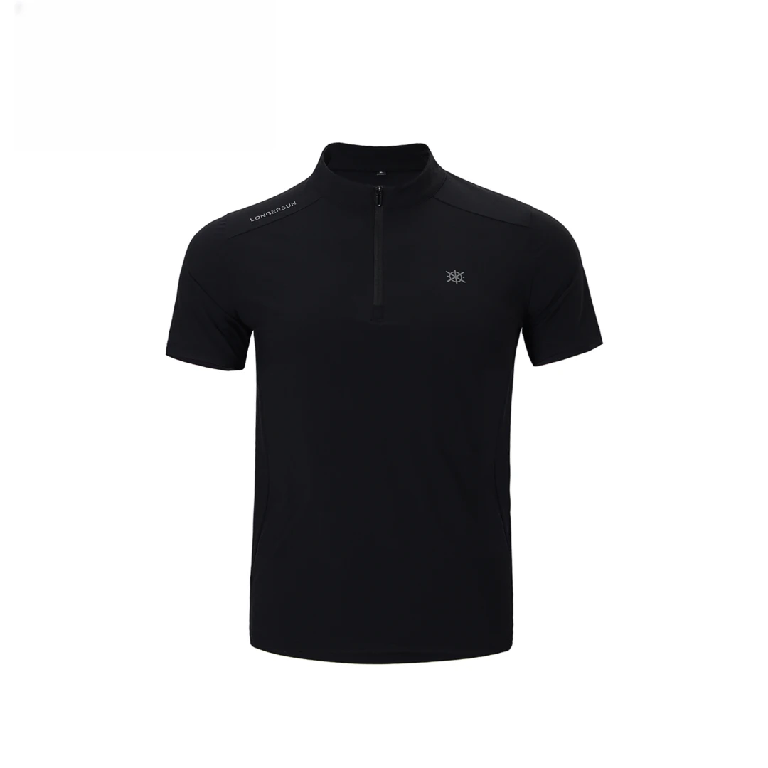 新店新品弹力速干正肩修腰商务休闲半袖