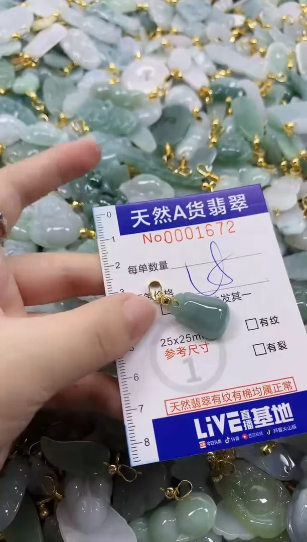 颈饰未镶嵌翡翠天然A货翡翠