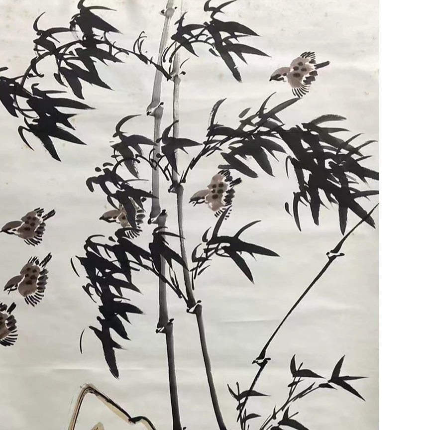 DY12603 花鸟 纸本 135*68