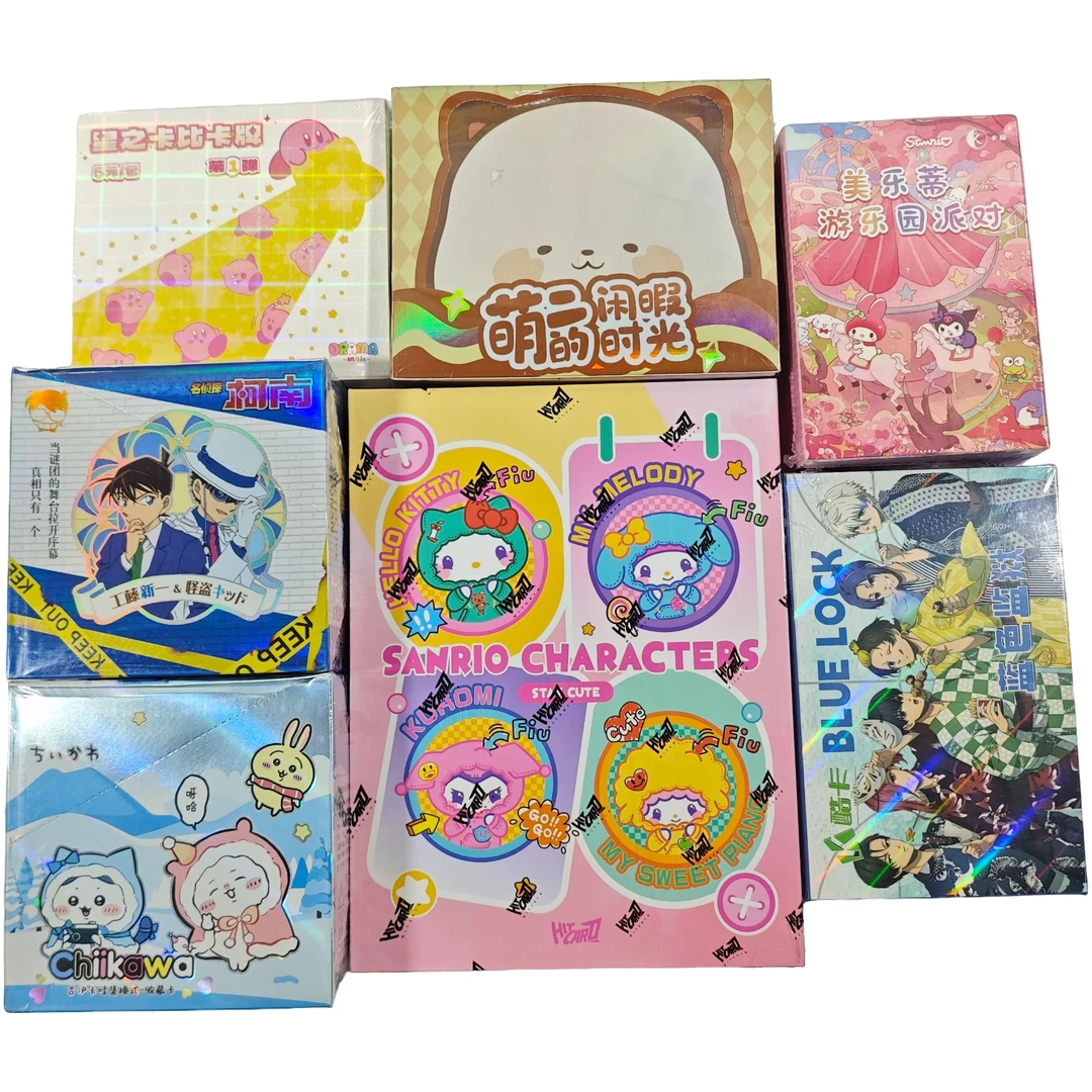 【浮力1-2盒】多IP好物潮玩三丽鸥柯南火影蓝锁卡牌盲盒