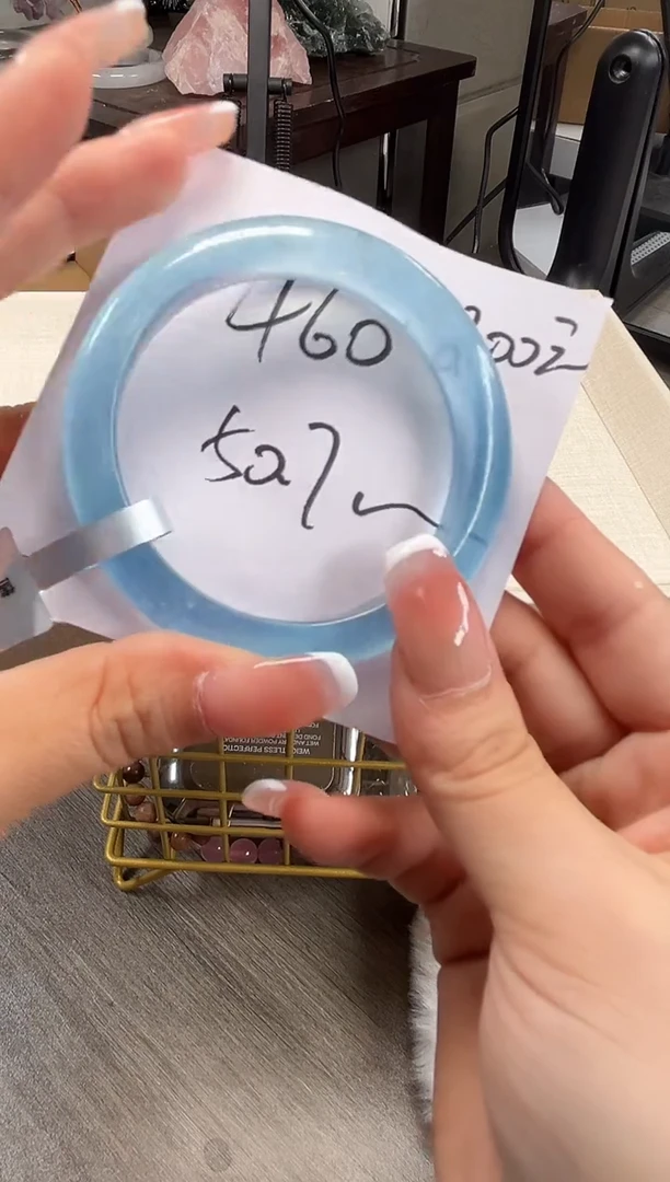 水晶手镯未镶嵌460号福利款默认微瑕