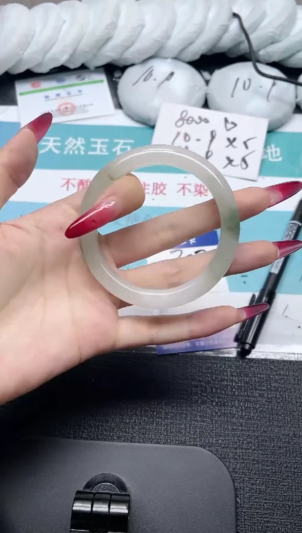 未镶嵌手镯石英质玉302-58