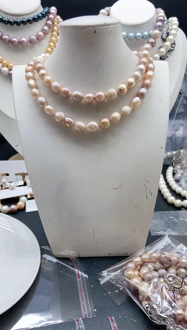 淡水珍珠未镶嵌颈饰1