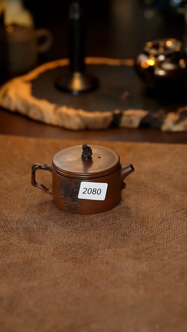 【闪购商品】雲梦茶器紫陶小壶2080