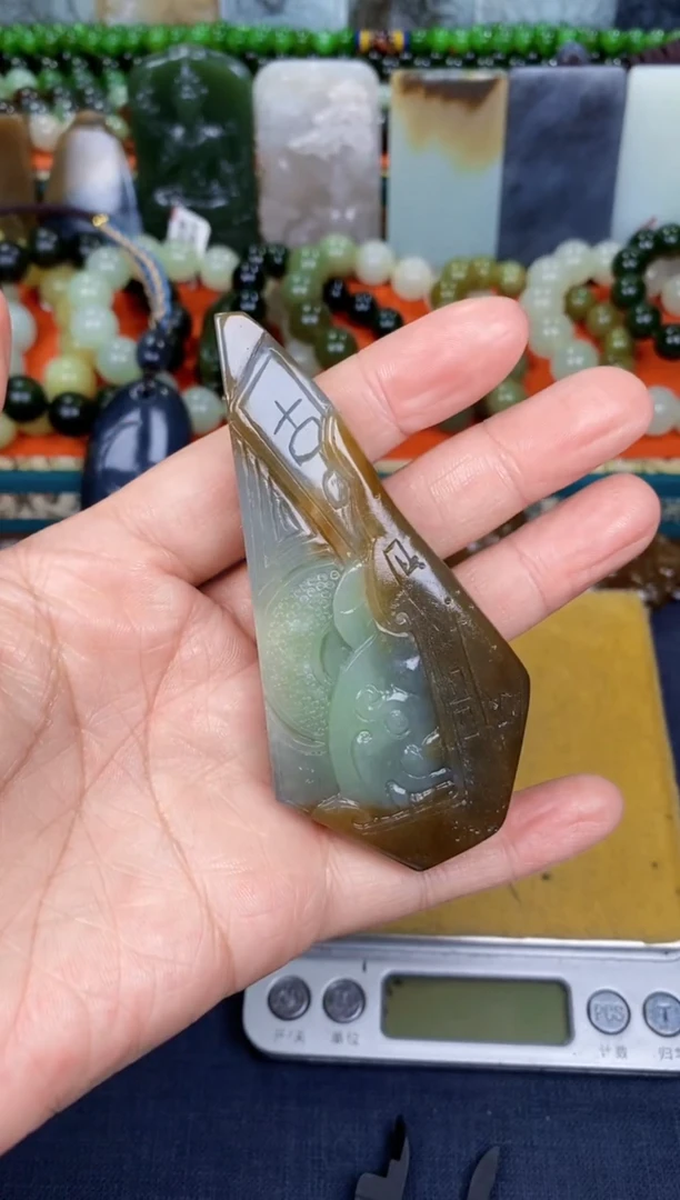 颈饰未镶嵌和田玉和田玉