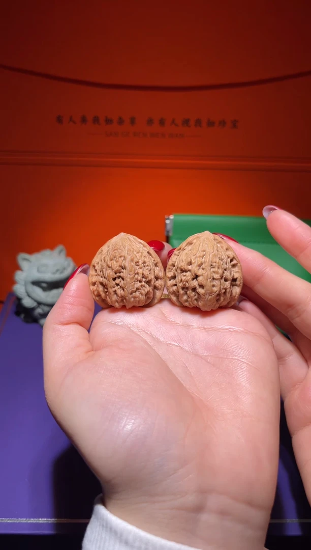 吊坠文玩核桃43号全品密文 34尺