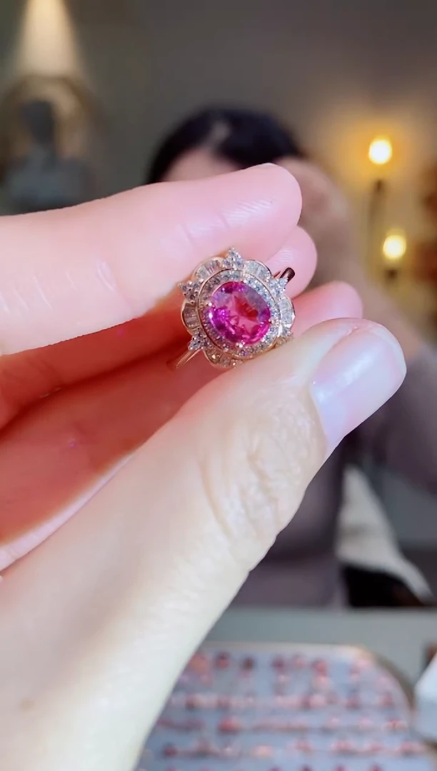 银S925镶嵌手饰碧玺手饰