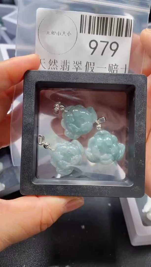 翡翠未镶嵌吊坠(不含链)979