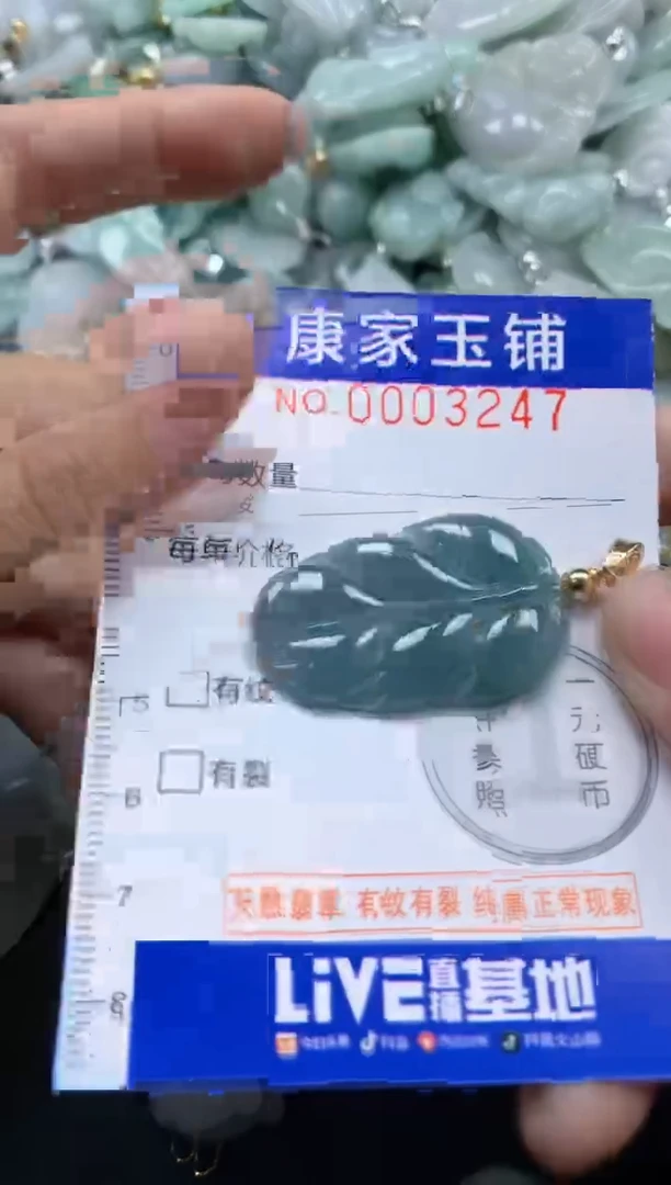 颈饰未镶嵌翡翠3247