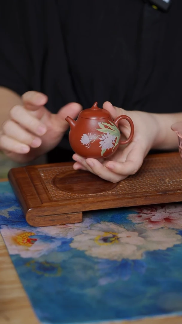 朱泥  小茄瓜壶