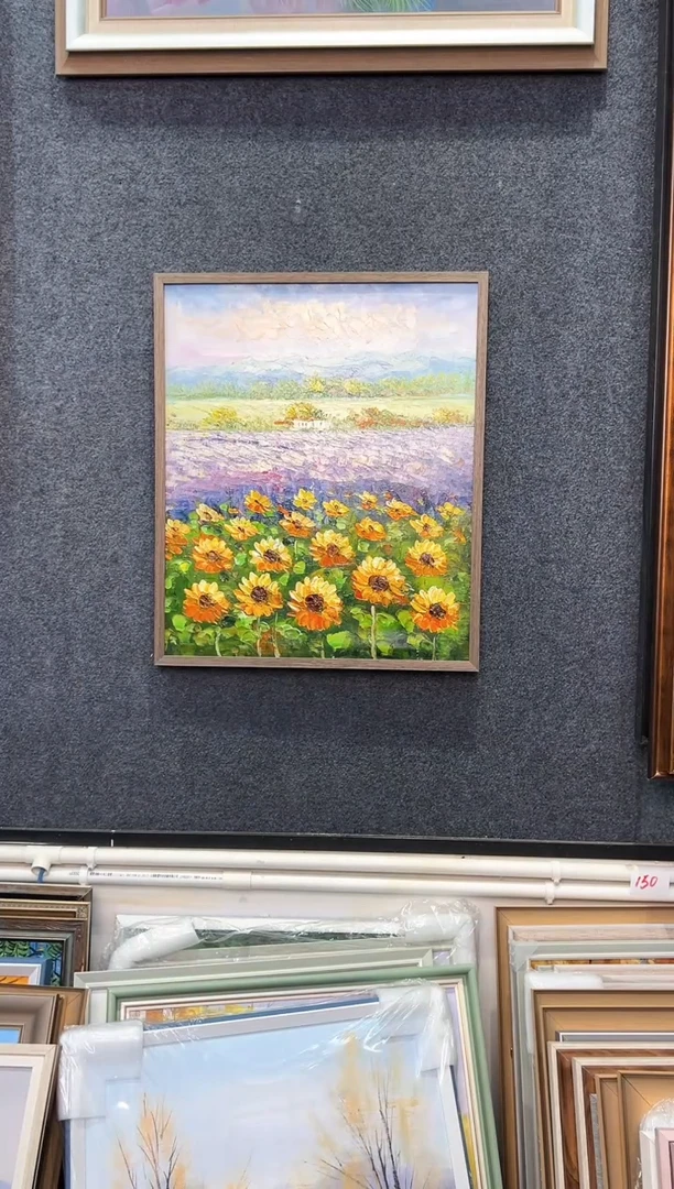 油画27号 50*60 花卉 手绘油画