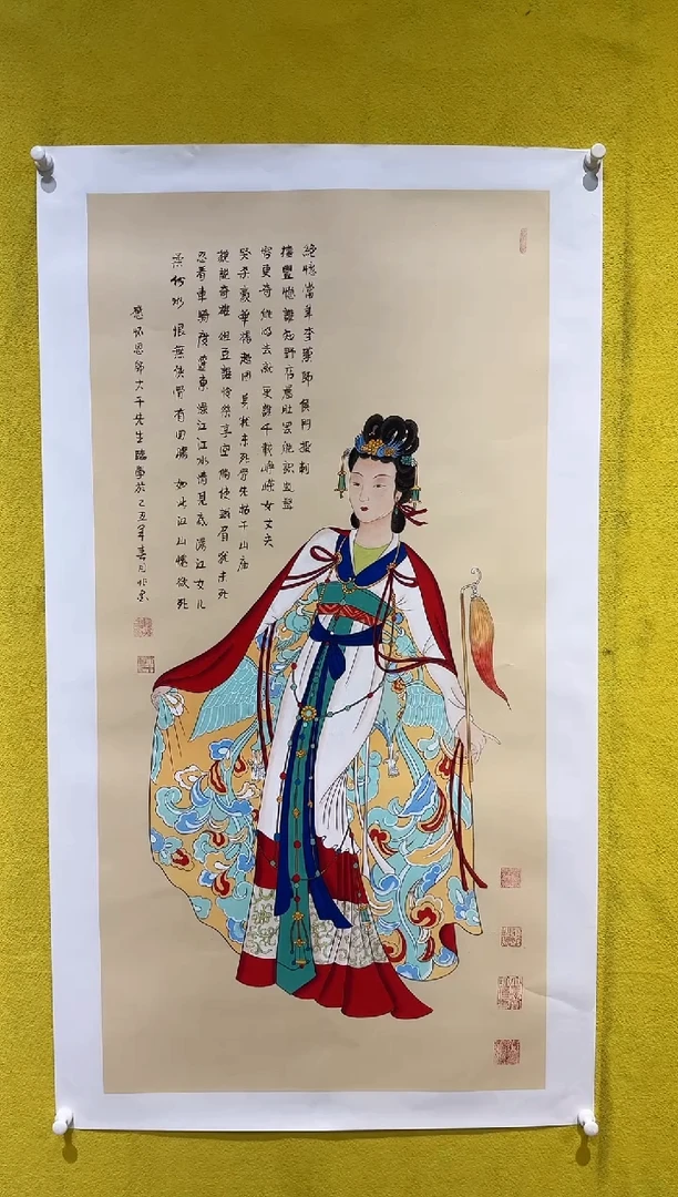 国画梁兆金/精品国画/8平尺