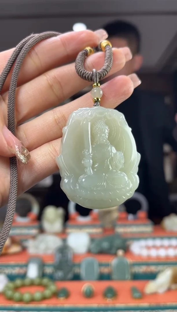 【闪购商品】和田玉颈饰未镶嵌佩佩，鸡