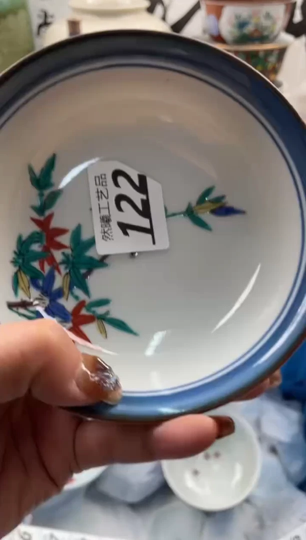 【闪购商品】瓷片122然曦海外工艺品18包邮