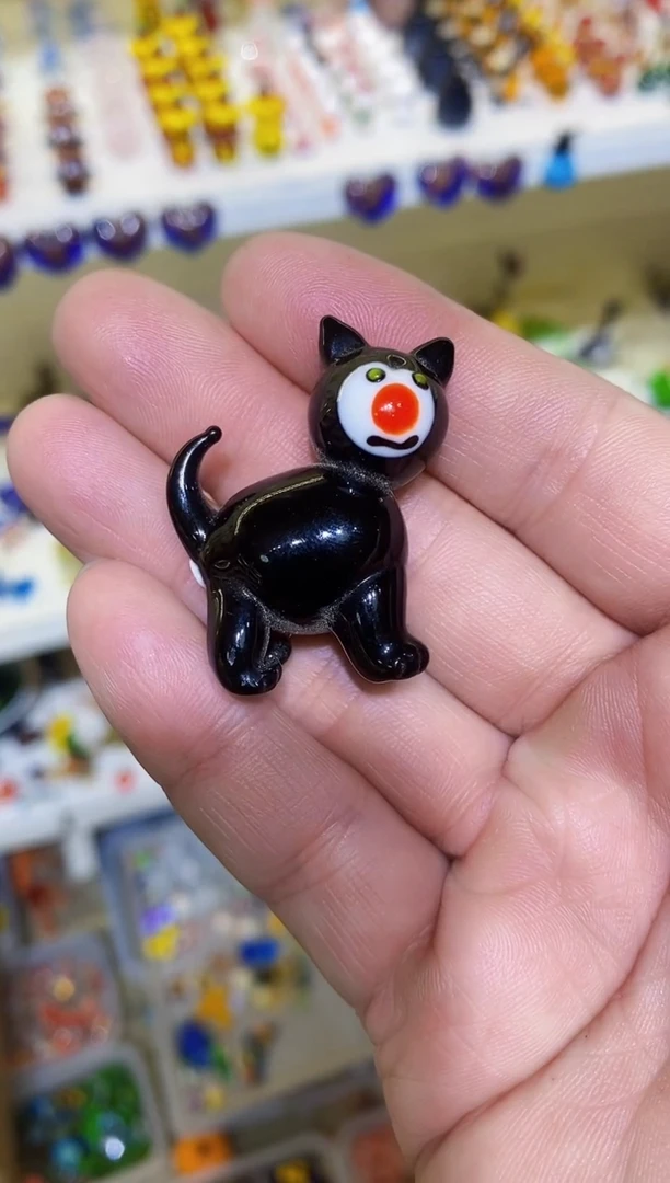 【闪购商品】琉璃手工艺品小猫