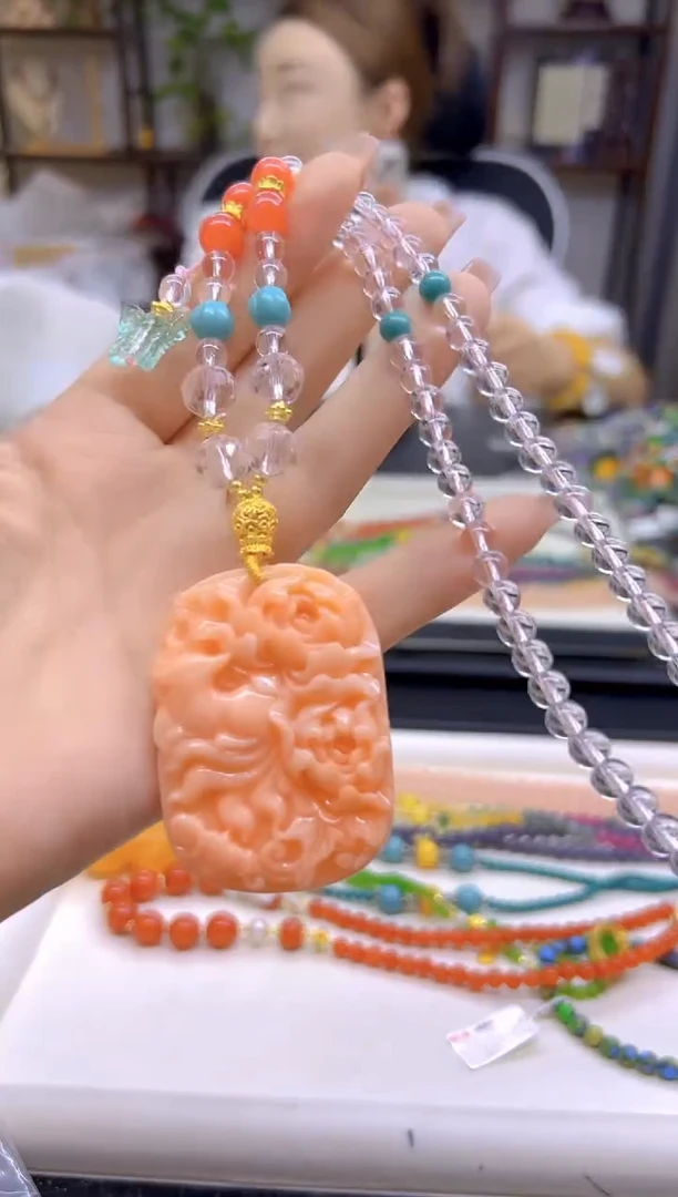 未镶嵌毛衣链水晶DIY款M743