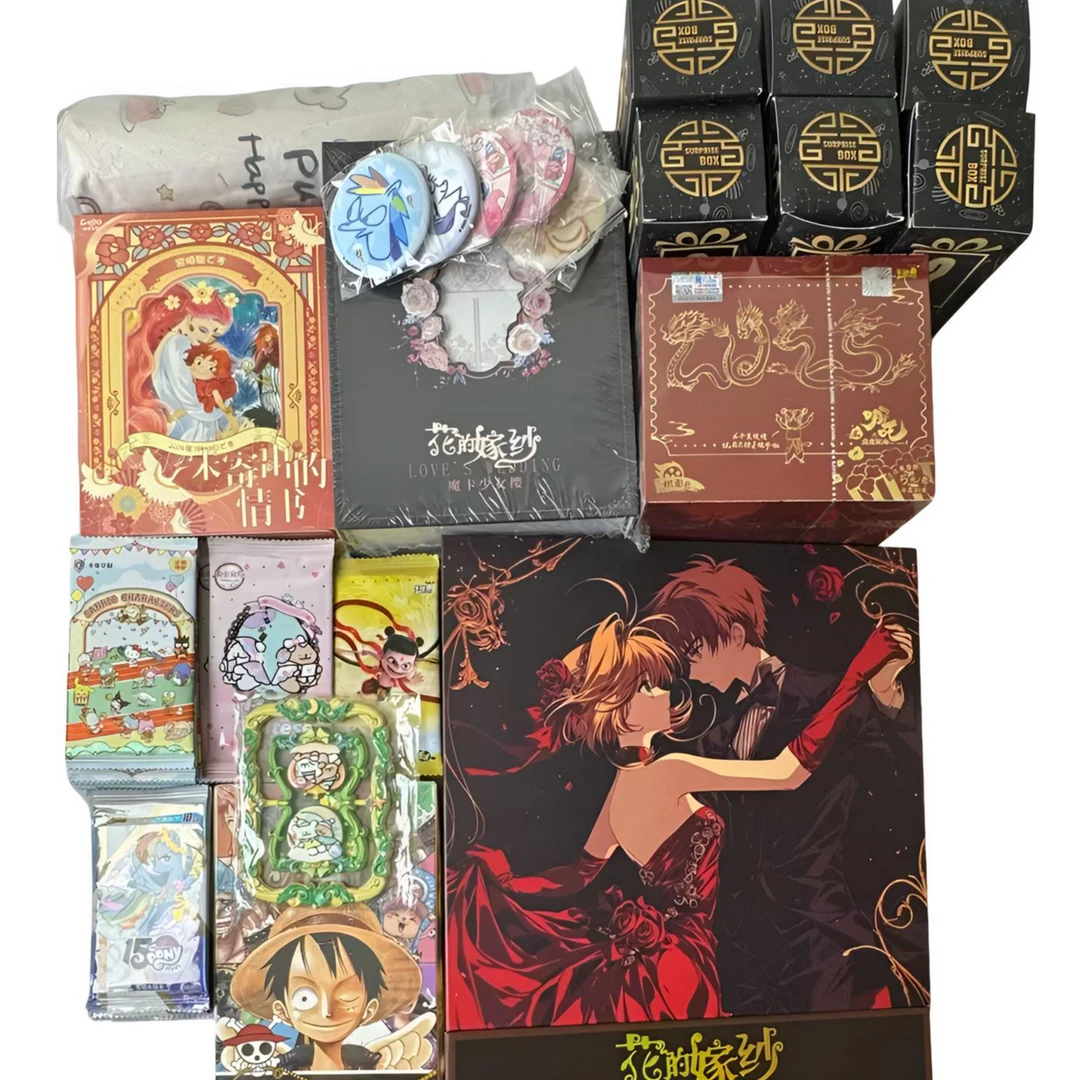 【IP大乱斗】卡游哪吒 海贼王色卡 魔法少女樱等系列卡牌盲盒（代拆）
