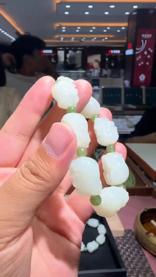 手串未镶嵌和田玉【钰709】45 7025 多样性发其一