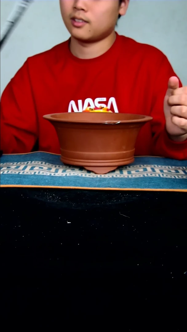 【闪购商品】紫砂花盆瑕19*9内径紫砂花盆