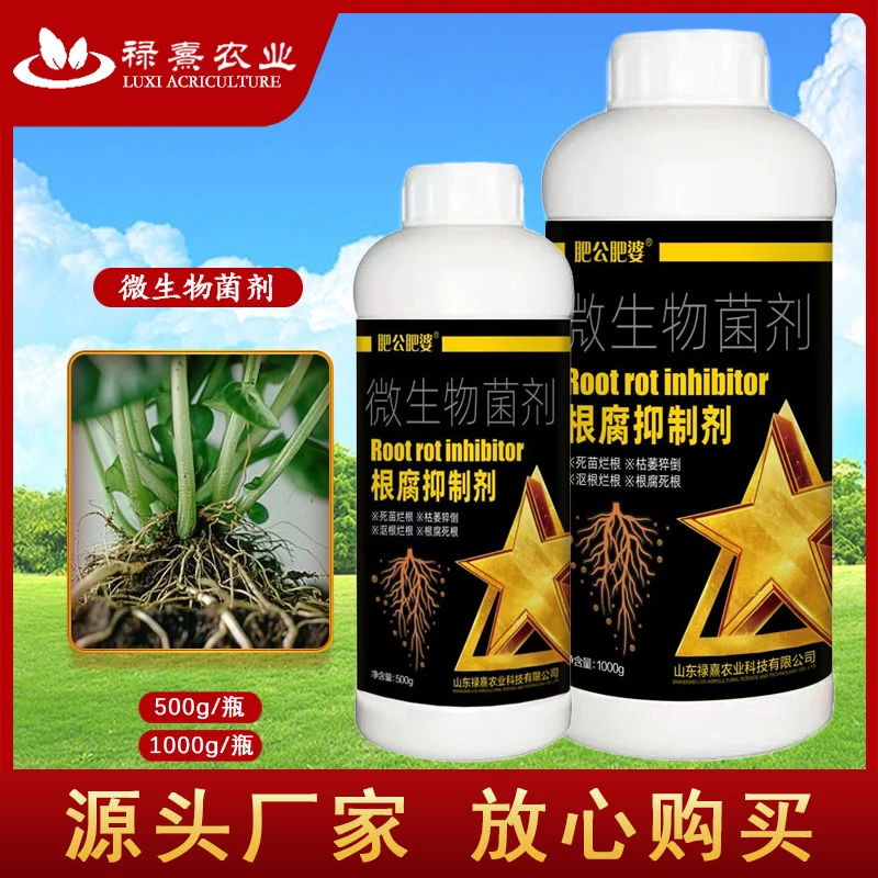 肥公肥婆根腐抑制剂根肿根腐立枯死苗生根壮苗疏松土壤水溶肥