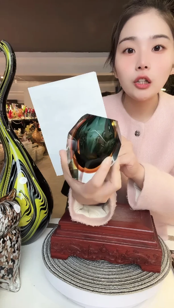 【闪购商品】茶盏纯手工热塑琉璃香薰瓶