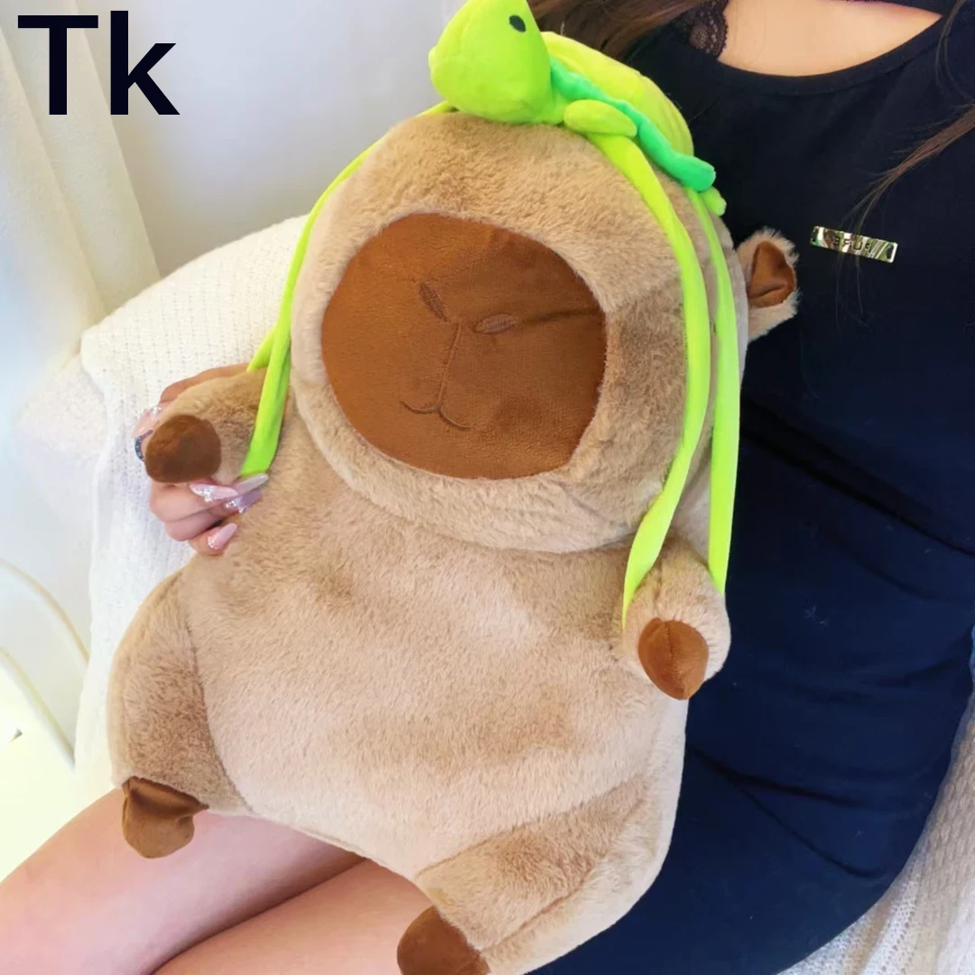 发乌龟卡皮巴拉40cm左右毛绒公仔破损联系客服