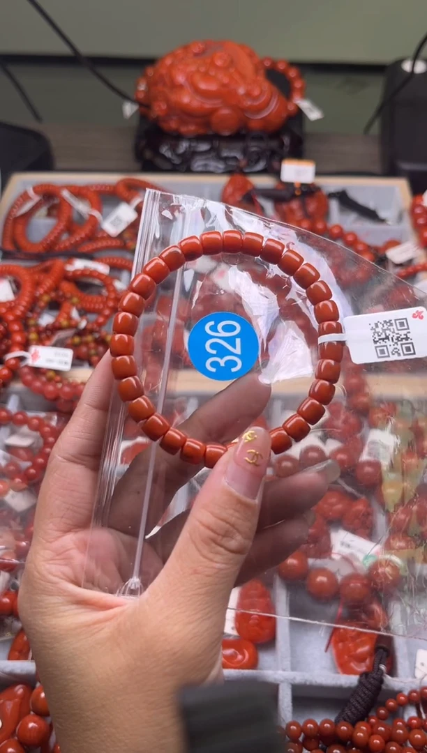 【闪购商品】南红玛瑙珠宝奇石未镶嵌326-7+