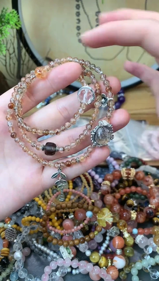 【闪购商品】水晶手链未镶嵌123手串