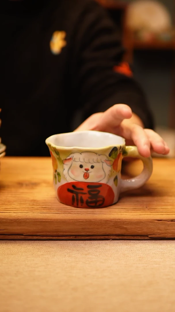 【闪购商品】@@陶园瓷舍@@纯手工手绘@高温釉下彩