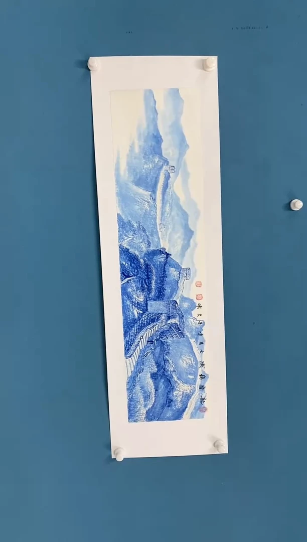 【闪购商品】国画2.26-王夫怀-三尺对开57